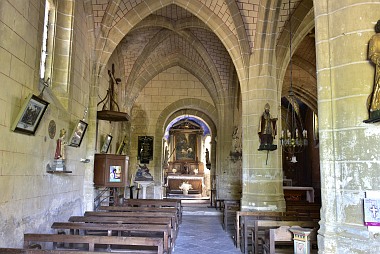 Rocles Église SaintSaturnin Intérieur (photos) Auvergne romane